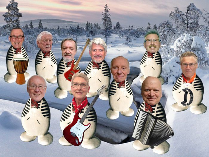 Der Show- und Shanty Chor &bdquo;He Lücht&rdquo; & die Sailors aus Hamburg - Gruppenfoto