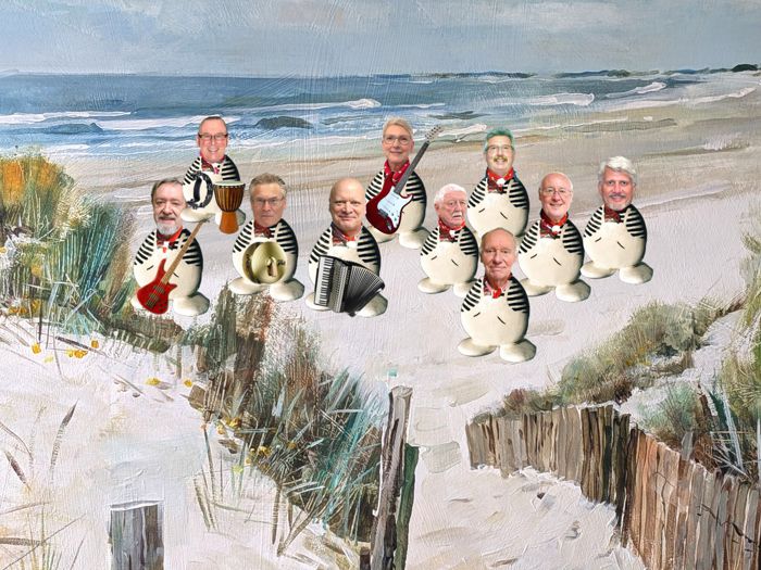 Der Show- und Shanty Chor &bdquo;He Lücht&rdquo; & die Sailors aus Hamburg - Gruppenfoto