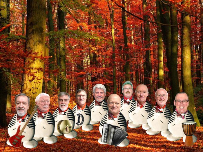Der Show- und Shanty Chor „He Lücht” & die Sailors aus Hamburg - Gruppenfoto